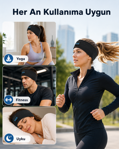 PodsSet Kablosuz Bluetooth Uyku ve Spor Bandı