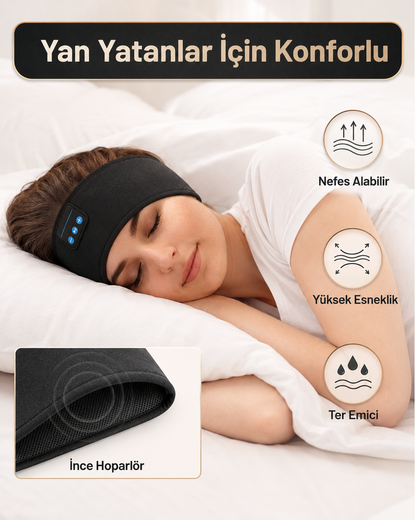 PodsSet Kablosuz Bluetooth Uyku ve Spor Bandı
